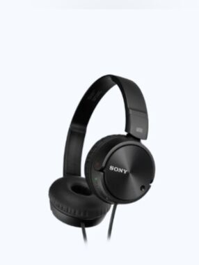 Sony Noise Cancelling Headphones, Quick Folding,Black